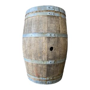 Barrel cocktail table
