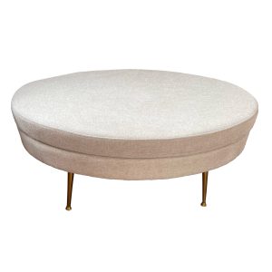 Oval ottoman (large)