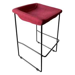 Fabric Stool (red)