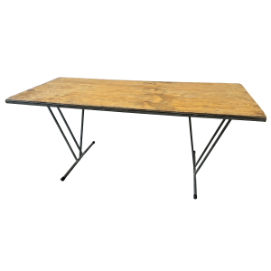 Trestle table (brown)