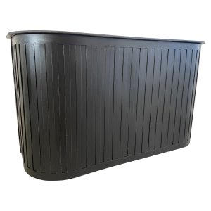 Curved ripple mobile bar