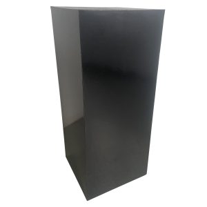 Black plinth (tall)