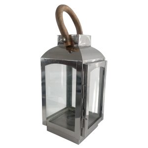 Chrome storm lantern